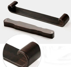 Chinese Ebony Wood Zither Mini Incense Burner Rack Box Home Decor Ornaments 07FC0E-D4 - KOEEK