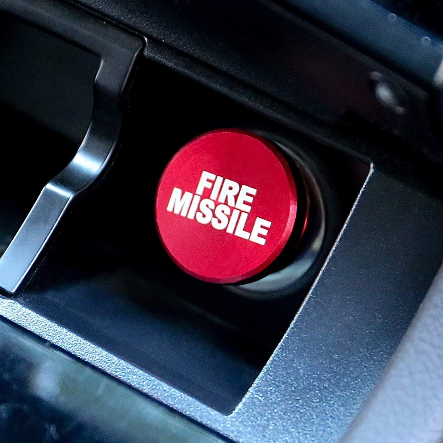 new 3 PCS Cigarette Lighter Plug Cover Red EJECT & FIRE Blue NITROUS 07FC0E-D4 - KOEEK