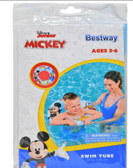 Disney Junior Mickey Mouse 22" Swim Tube Inflatable Pool Float Ring Ages 3-6 DISNEY - KOEEK