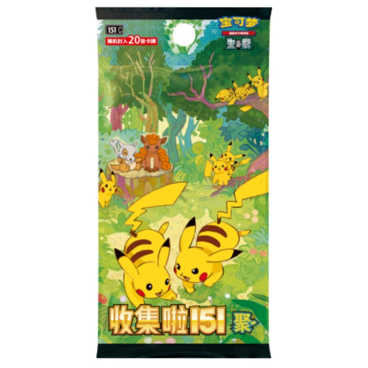 US STOCK Pokemon TCG S-Chinese Collect 151 EX Gather Coin Booster Collection Set 07FC0E-D4 - KOEEK