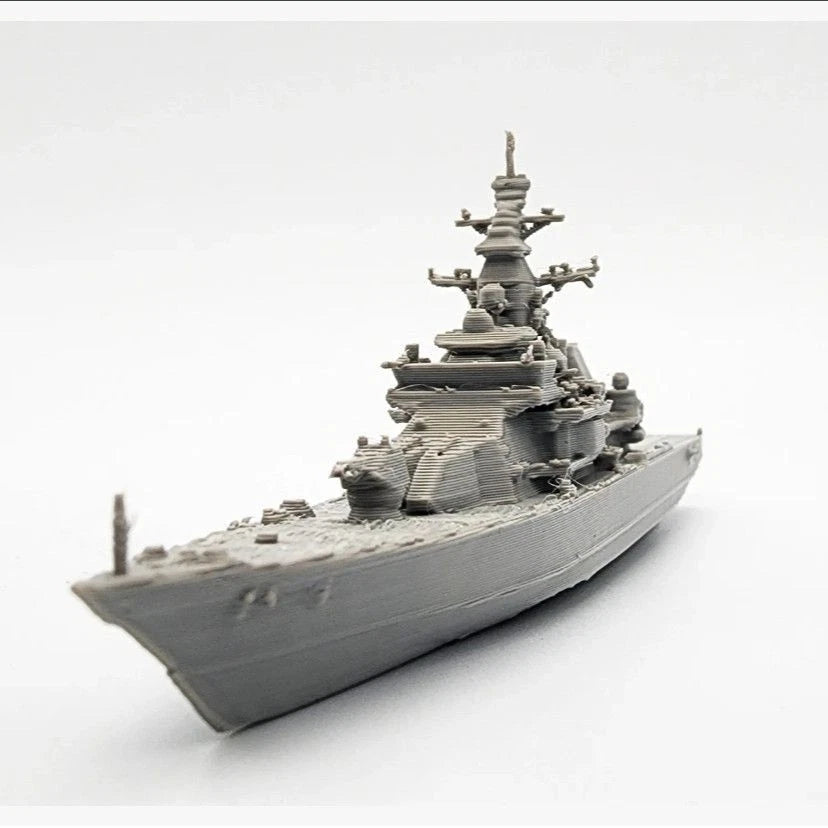 3D Military Cruiser Warship Model Full Finished Simulation Naval Vessel 07FC0E-D4 - KOEEK