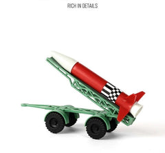 JEU 10Pcs Military Missile Rocket Transport Truck Set, Diecast Toy Gift for Boy JEU - KOEEK