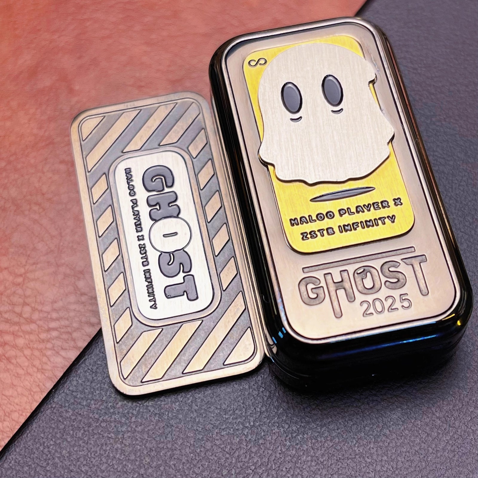 EDC 2025  Mechanical Ghost Dense Touch Direct Push Slider Stress Relief Toy 07FC0E-D4 - KOEEK