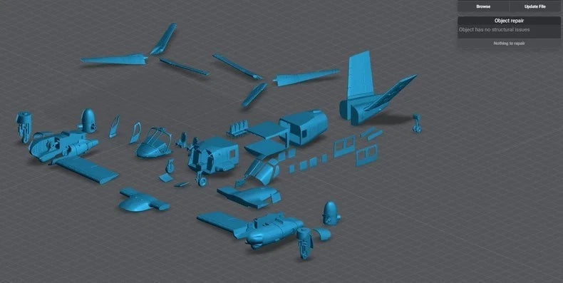 1/72 U.S. Bell V280 Helicopter Fishhawk Aircraft Unpainted Model 3D Printed 07FC0E-D4 - KOEEK