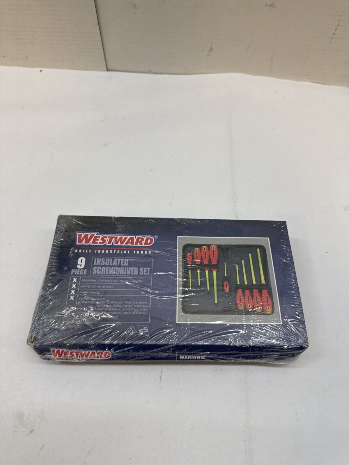 new Westward 1YXN6 Insulated Combo Screwdriver Set 9 PC koeek - KOEEK