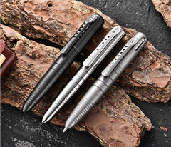 EDC Outdoor Titanium Alloy Ballpoint Signature Business Office Pen G2 Refills 07FC0E-D4 - KOEEK