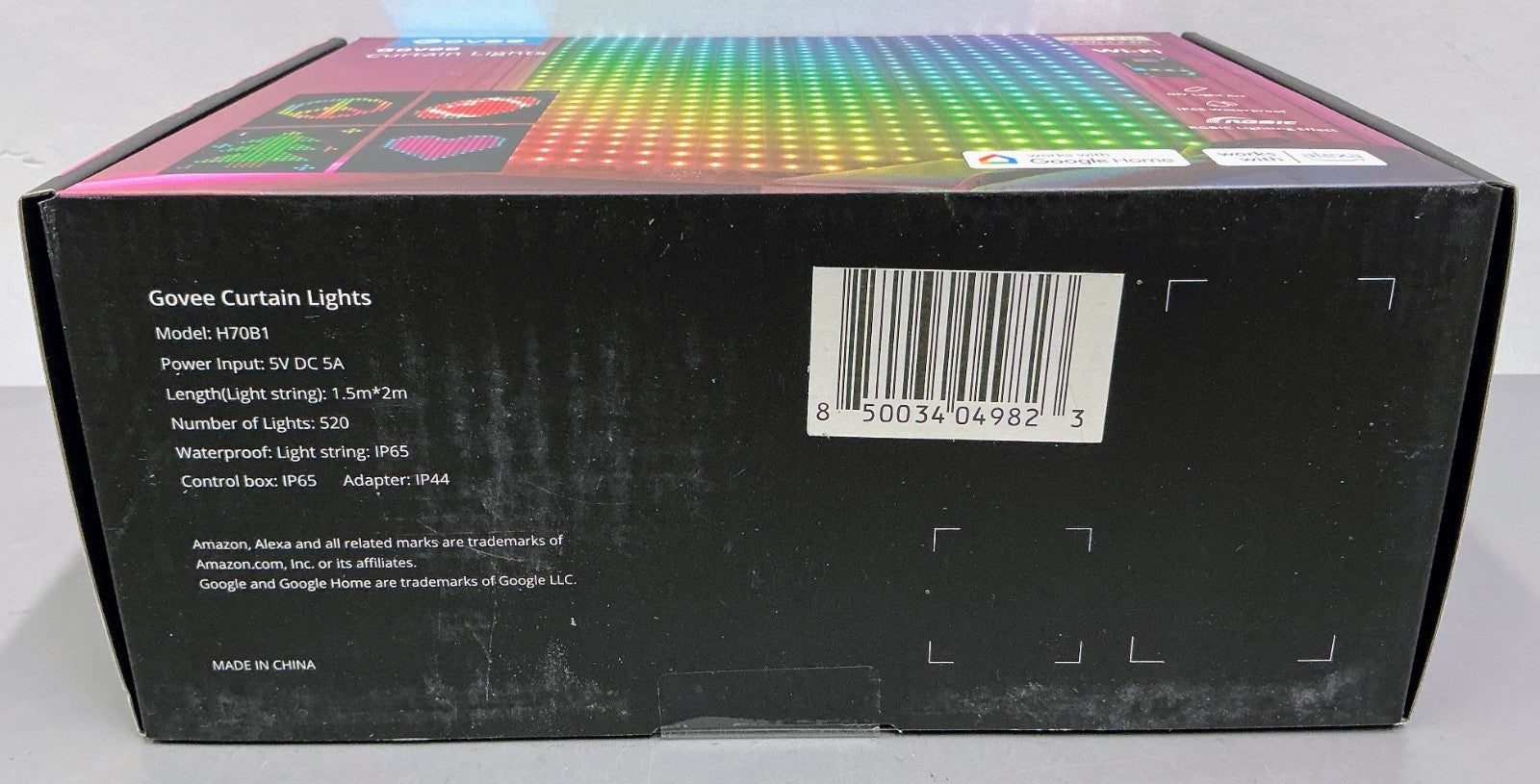 Govee 4.9ft. X 6.5ft. RGBIC Smart Curtain Lights GOVEE - KOEEK