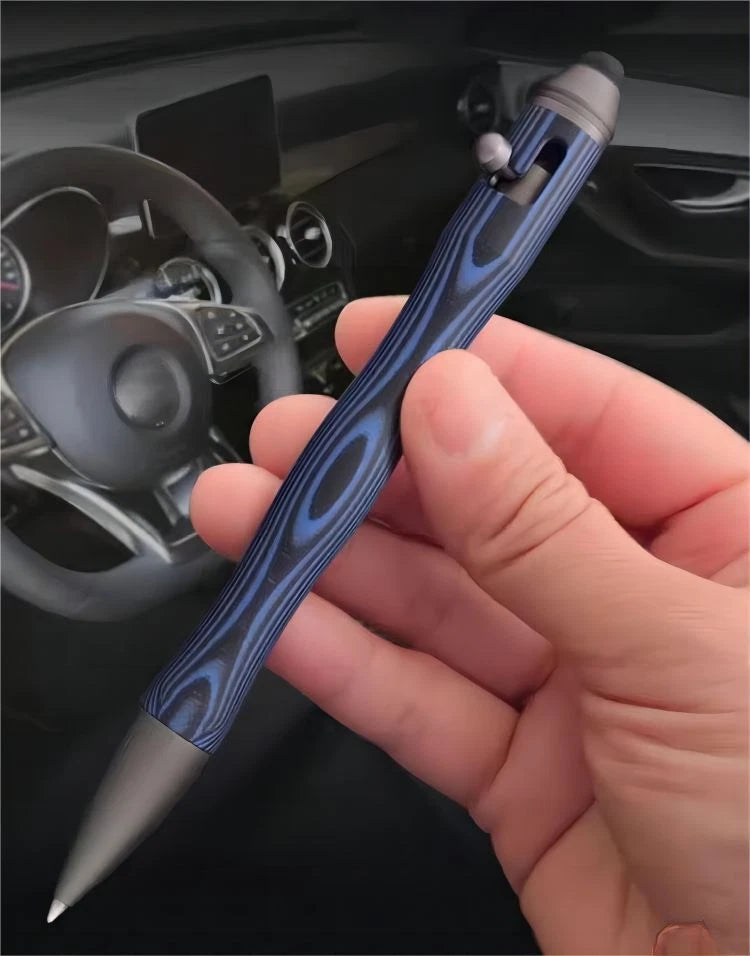 G10 Aluminum Alloy Ballpoint Pen Stylus Tip Touch Screen Pocket Writing EDC Pen 07FC0E-D4 - KOEEK