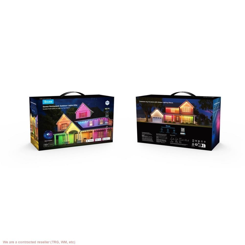 Govee 100ft RGBICW Black Permanent Outdoor Lights Elite GOVEE - KOEEK
