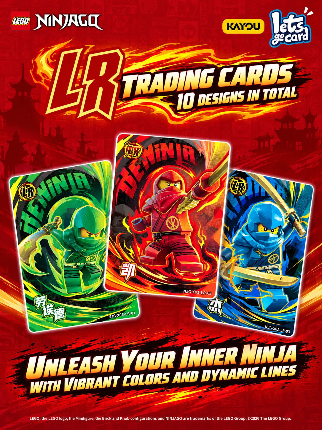Kayou LEGO Ninjago Awakening Series 1 Booster Box collectible card PRESALE OCT21 07FC0E-D4 - KOEEK