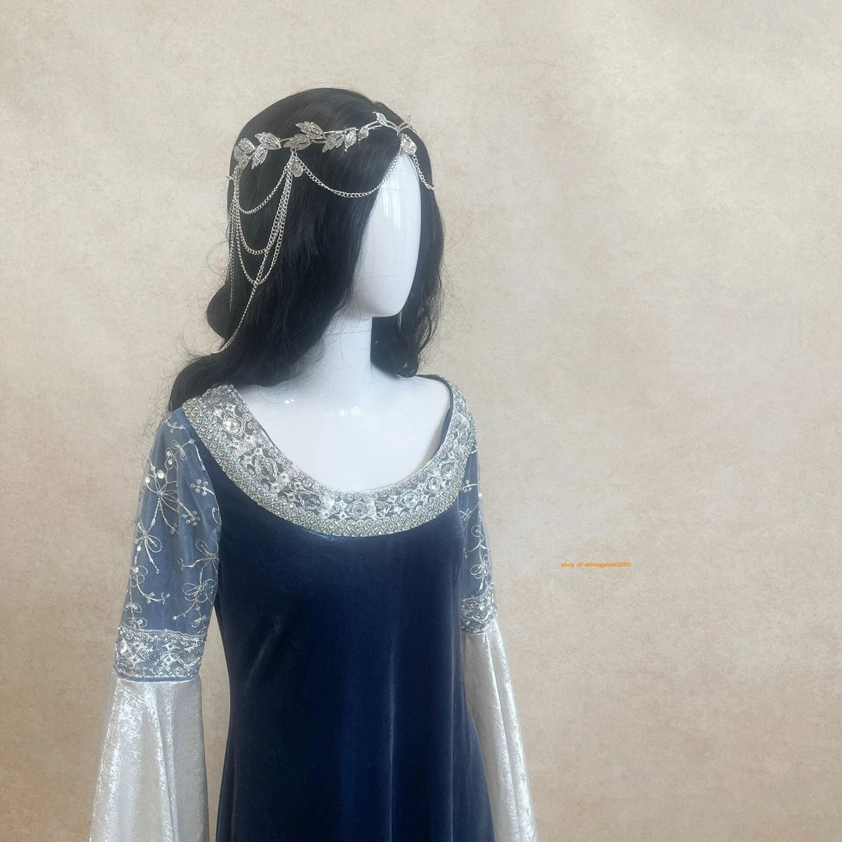 The Lord of the Rings Evenstar Arwen Cosplay Dress Costume Adult 07FC0E-D4 - KOEEK