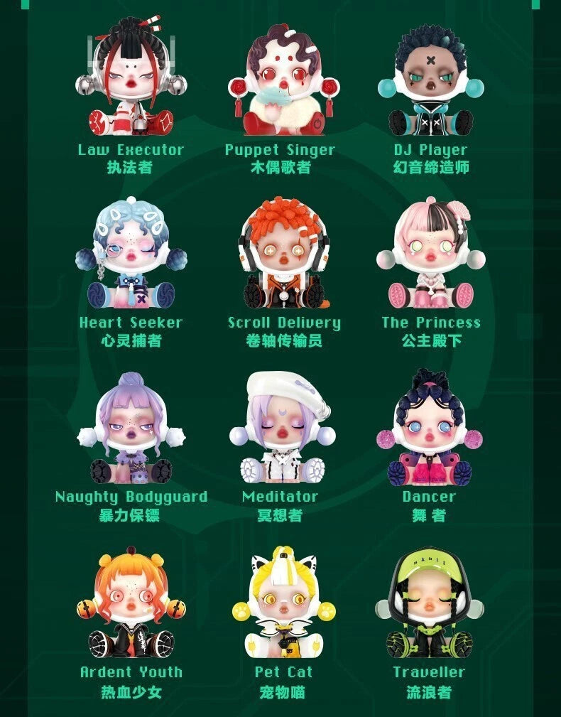 Authentic Skullpanda City of Night Series Blind Box Confirmed Figure Toy Gifts 07FC0E-D4 - KOEEK
