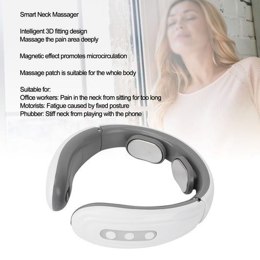 new Electric Neck Massage Instrument Smart Neck Physical Therapy Massager HGF koeek - KOEEK