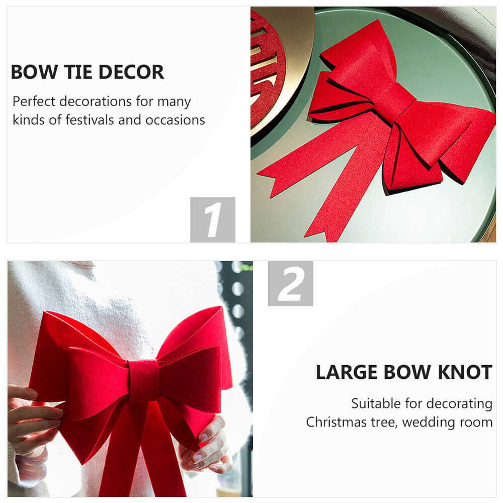 new present wrapping bows Large Red Outdoor Tree Bows Red Bow Tree Topper Big Red koeek - KOEEK