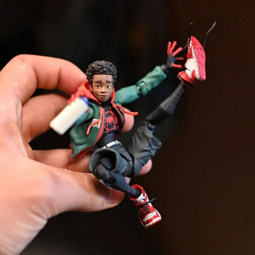 In Stock！！！Spider-Man: Across The Spider-Verse Miles Morales 6in Action Figure 07FC0E-D4 - KOEEK