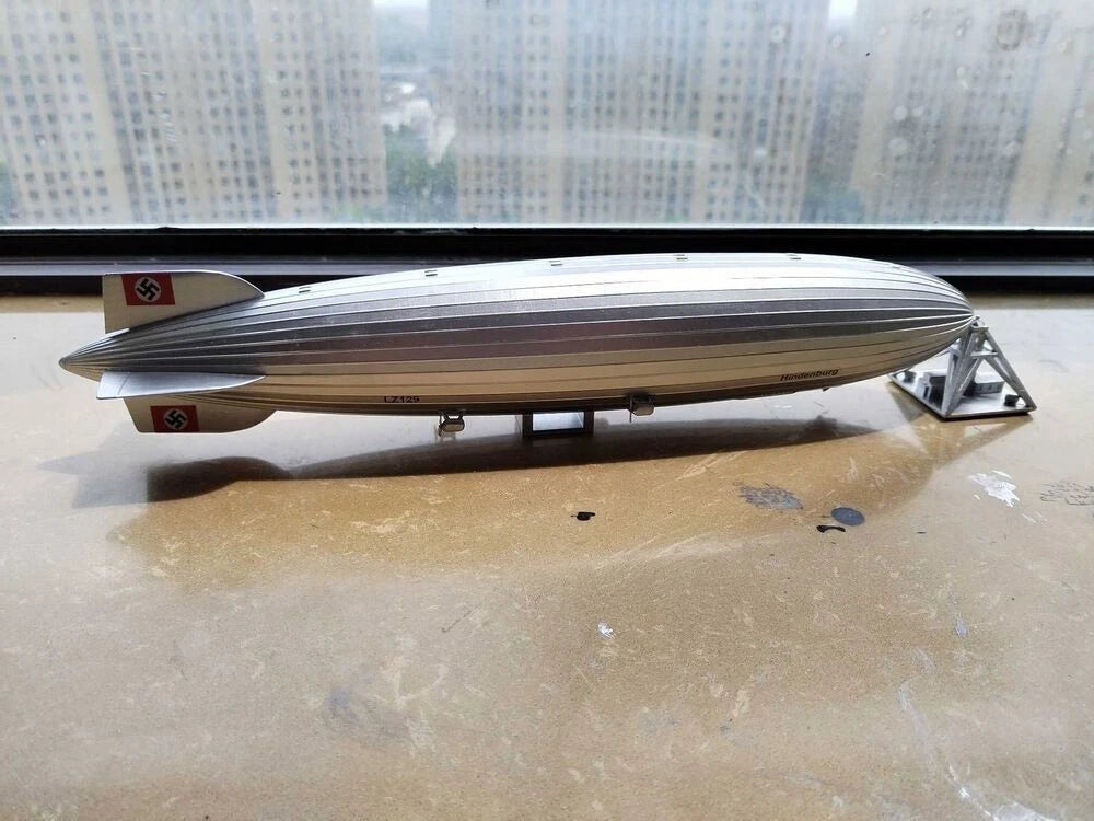 1/700 Scale WW2 LZ 129 Hindenburg Model Painted Finished Model L36CM Gift 07FC0E-D4 - KOEEK