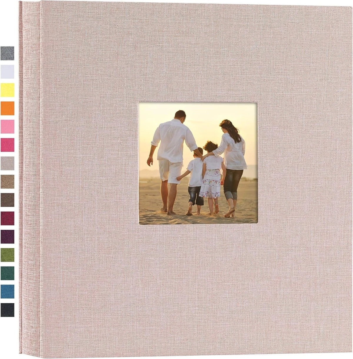 Linen Hardcover Photo Album 4x6 Inches 1000 Photos Large Capacity 07FC0E-D4 - KOEEK