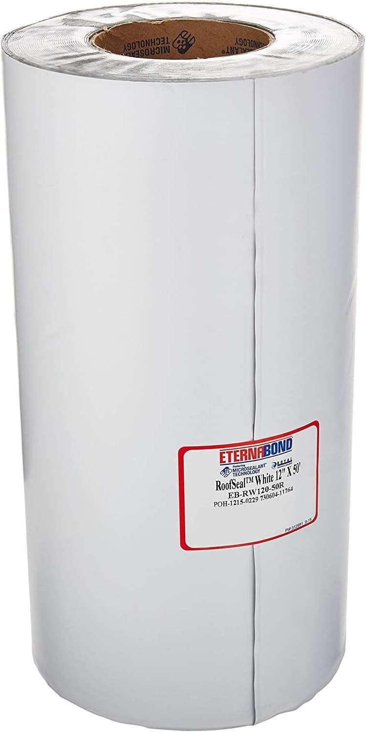 new EternaBond 12" x White Mobile Home RV Repair Tape - Patch ETERNABOND - KOEEK