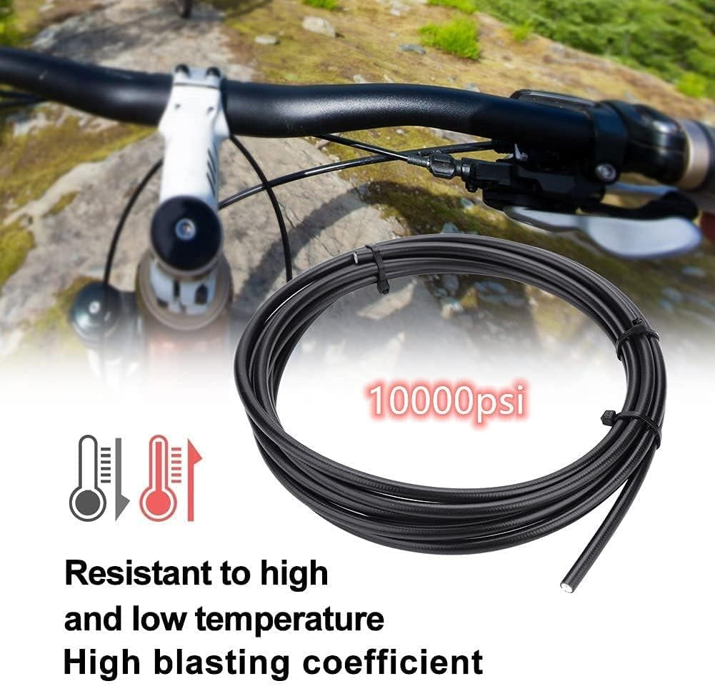 new CYSKY Bike Hydraulic Brake Hose Kit 2500mm for Shimano BH59 BH90 Sram Black