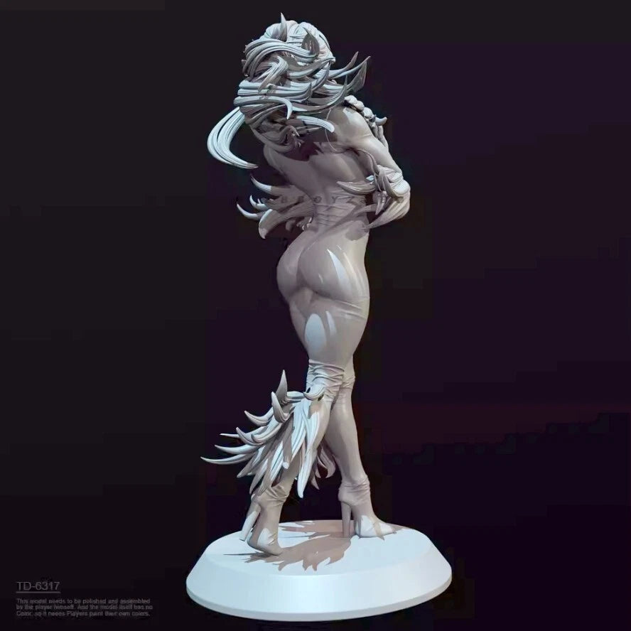1/24 resin figure model Fantasy Woman 3D Printing unassembled unpainted 07FC0E-D4 - KOEEK