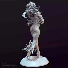 1/24 resin figure model Fantasy Woman 3D Printing unassembled unpainted 07FC0E-D4 - KOEEK