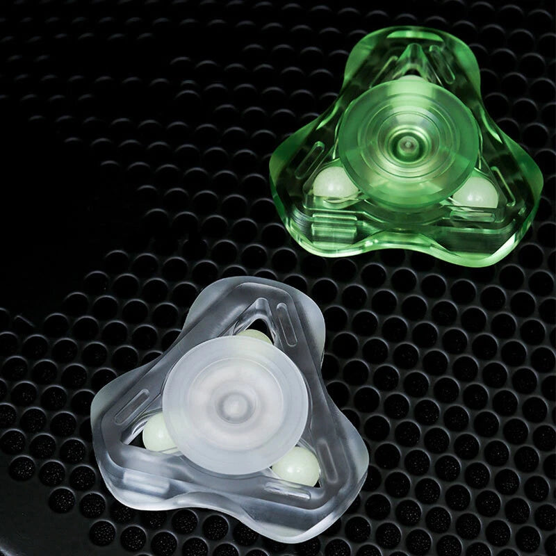 Luminous Transparent PC Fidget Spinner EDC Adult Hand Spinner ADHD Fidget Toys 07FC0E-D4 - KOEEK