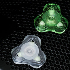 Luminous Transparent PC Fidget Spinner EDC Adult Hand Spinner ADHD Fidget Toys 07FC0E-D4 - KOEEK