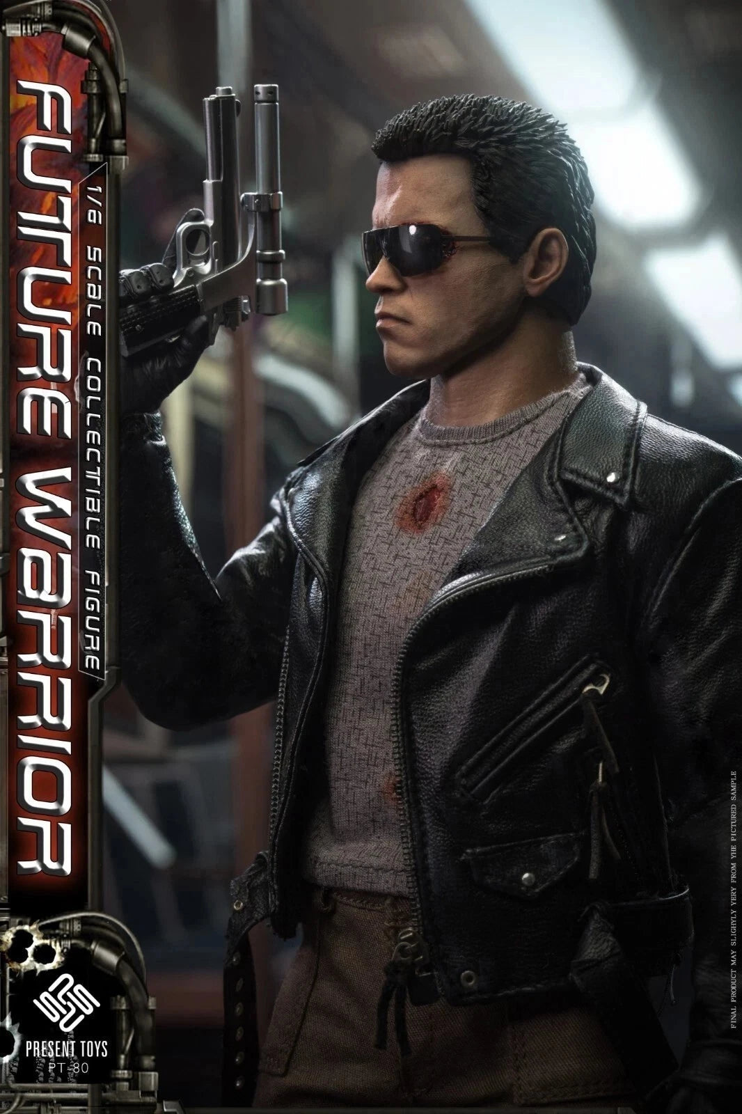 PRESENT TOYS PT-sp80 1/6 Future Warrior T800 Arnold 12" Action Figure Model Gift PRESENT_TOYS - KOEEK