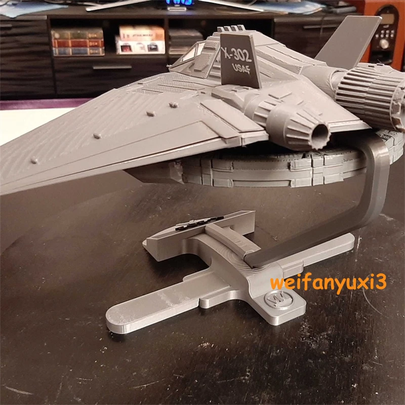 Movie X-302 Space Plane Spacecraft 3D Printed Assemble Model Gift Width 35cm 07FC0E-D4 - KOEEK