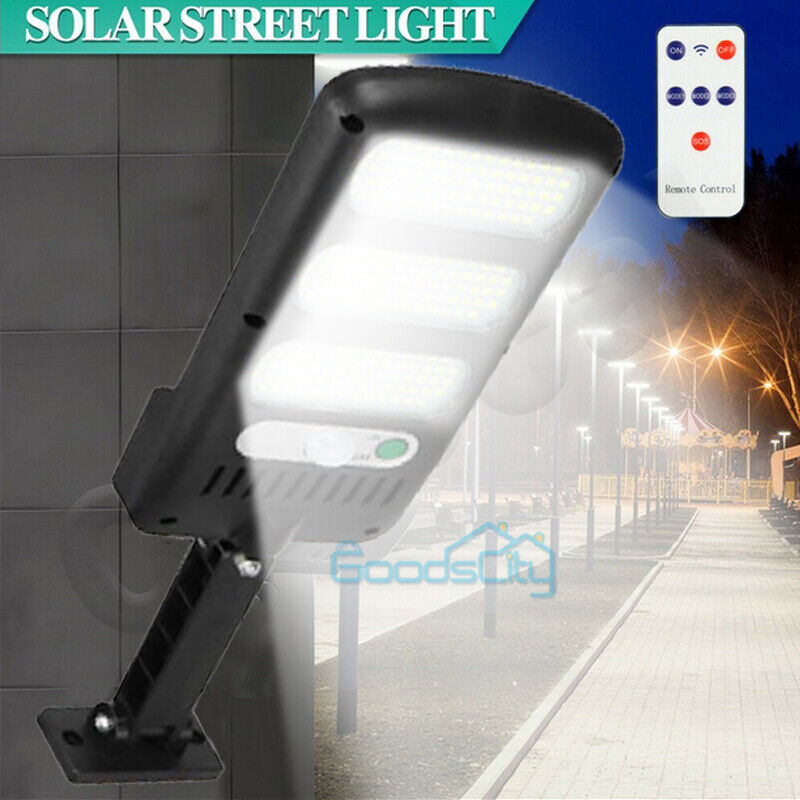 ny Luz Lamparas 213 LED Luces Solares Udvendig Para Patio Con Sensor De Movimiento