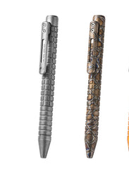 TC4 Titanium Alloy Bolt Action Pen Office Signature Writing Pocket EDC Tool Pens 07FC0E-D4 - KOEEK