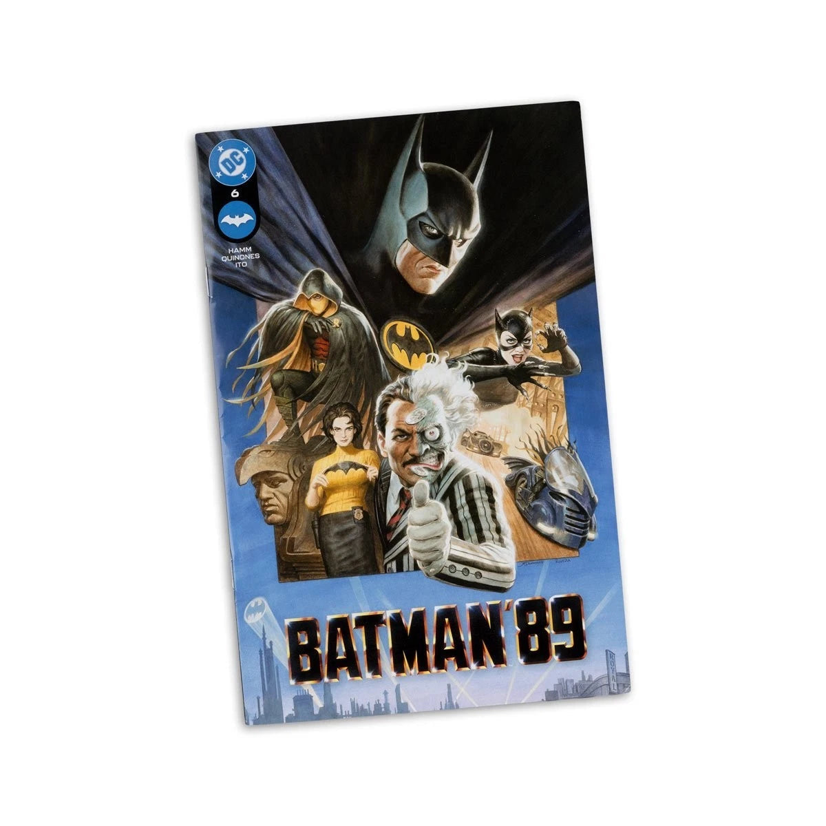 McFarlane Batman 89 DC Page Punchers 7" Action Figure with Comic 07FC0E-D4 - KOEEK