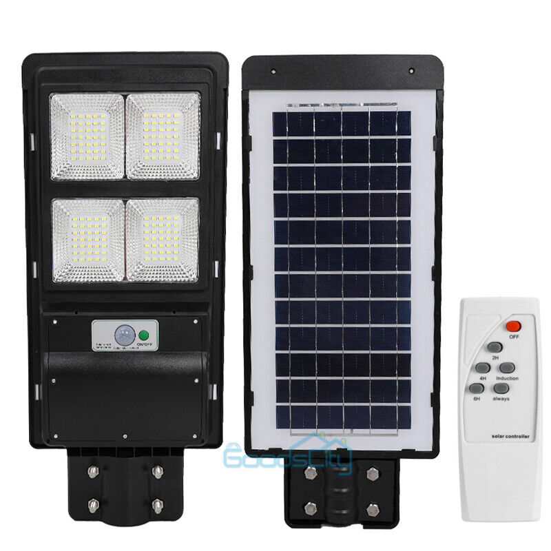 ny 99000000LM Kommerciel LED Solar Gadelys IP67 Lys parkeringsplads Vejlampe