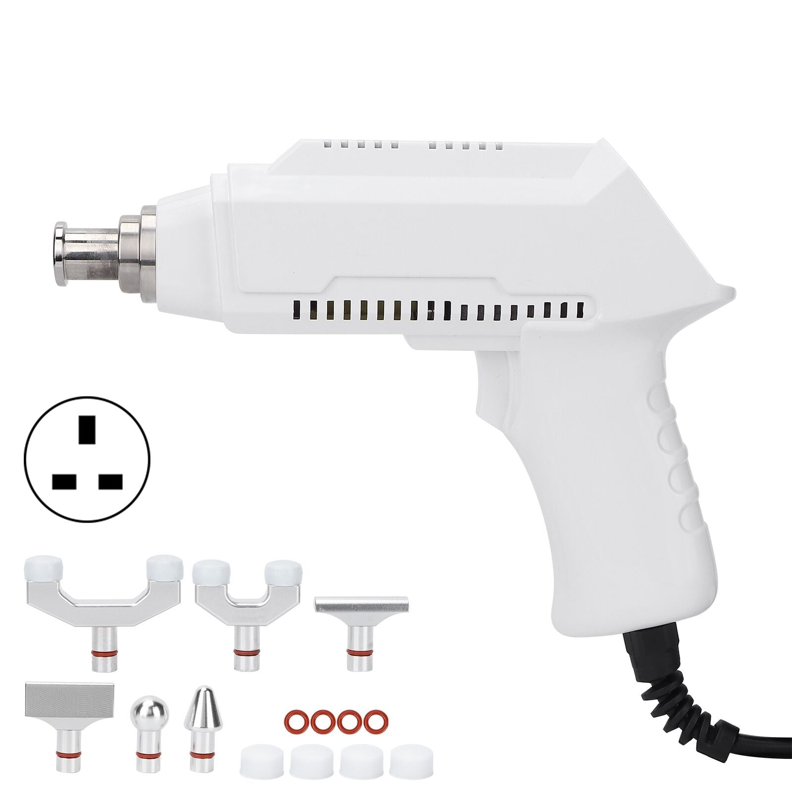 new Electric Spine Massager Complete Relax Corrector Massage Gun(UK Plug) HGF koeek - KOEEK