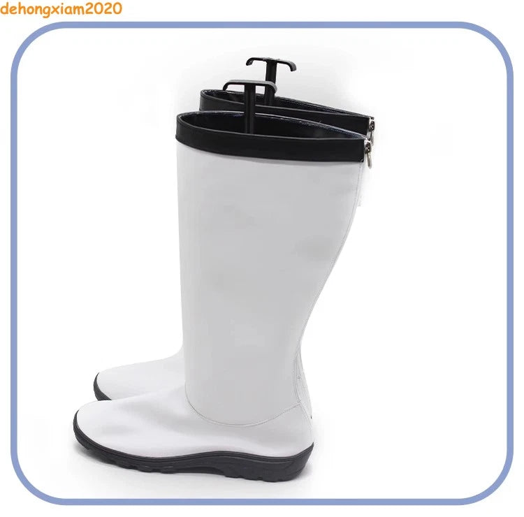 The Fantastic Four: First Steps Invisible Woman Shoes Halloween White Long Boots 07FC0E-D4 - KOEEK