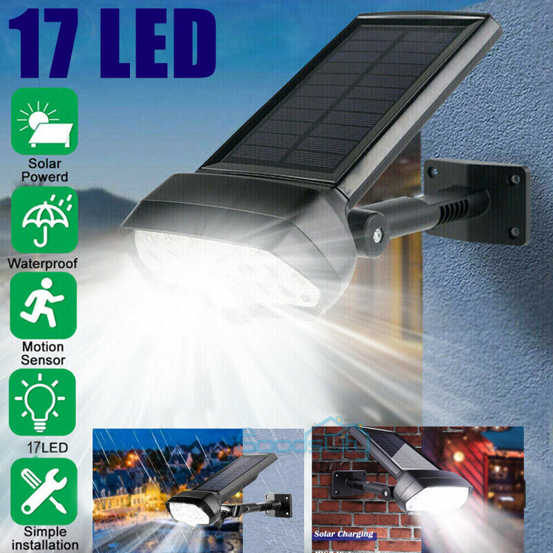 ny 9900000LM Lamparas Luz Led Solares Luces Para Exterior Patio Sensor De Movimient