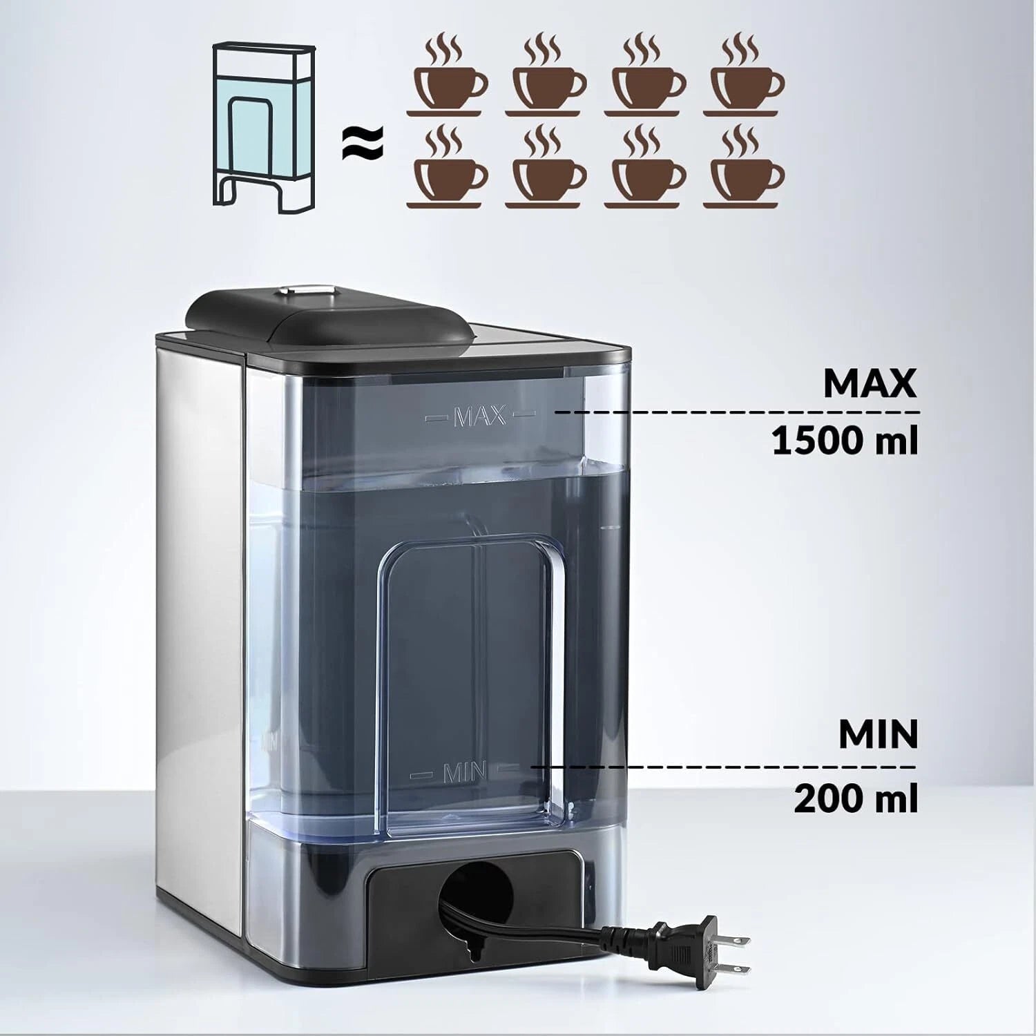 Coffee maker 3 in 1 Single cup coffee maker, instant coffee maker 07FC0E-D4 - KOEEK