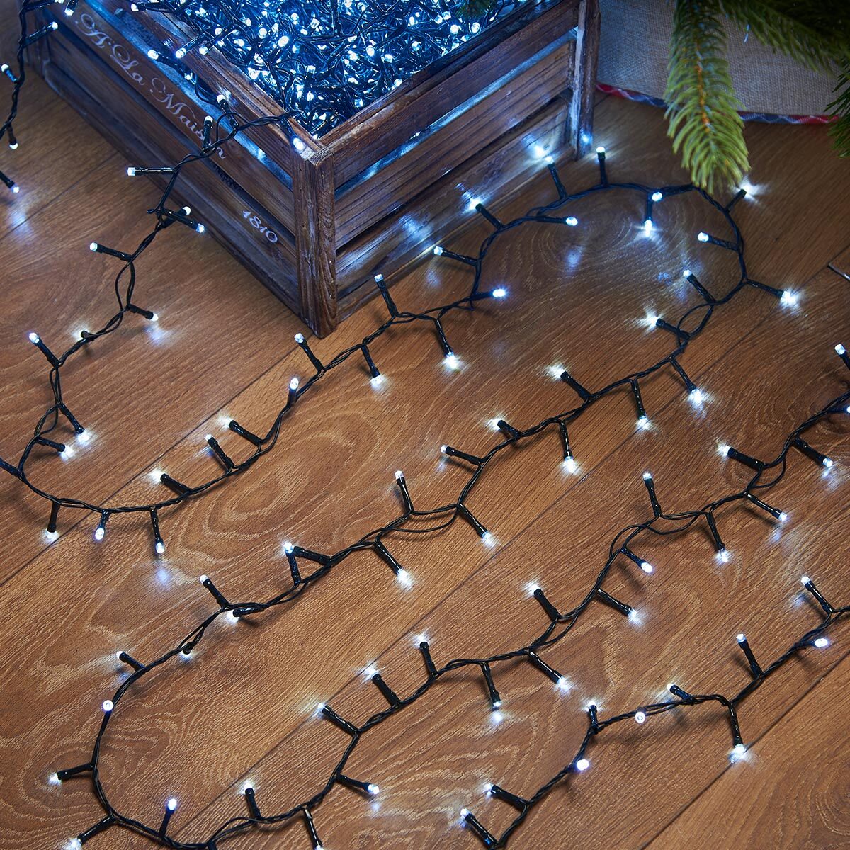 Noma Christmas LED Multi Function Mains Plug In Fairy String Fairy Tree Lights NOMA - KOEEK