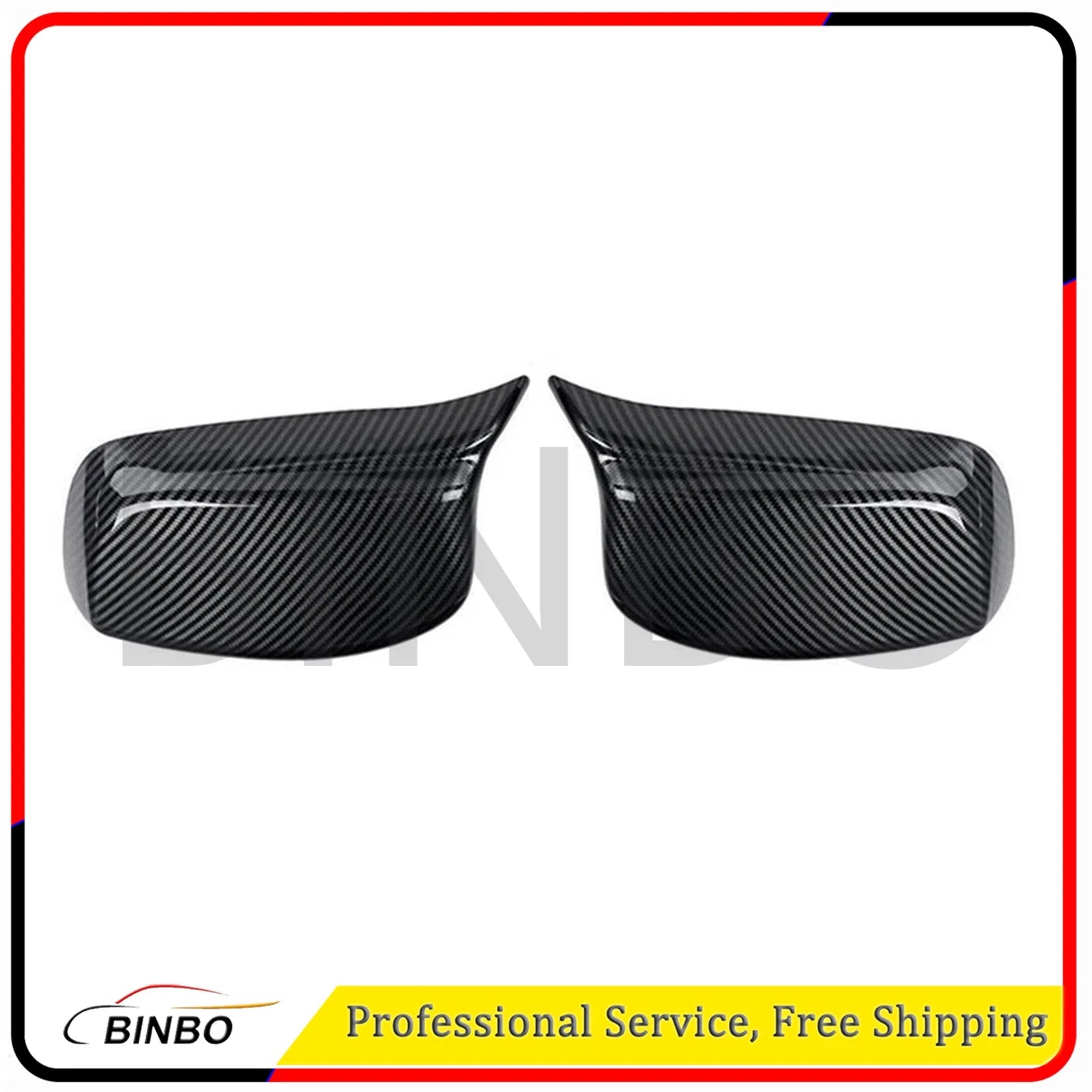 Replacement Side Mirror Cover Caps For BMW E60 E61 E63 E64 5 6 Series 2003-2007 07FC0E-D4 - KOEEK