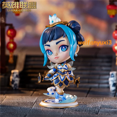League Of Legends LOL Lux Figure Blue And White Porcelain Limited Edition Model LOL - KOEEK