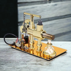 Hot Air Stirling Engine Model Toy Micro Motor Power Generator Engine Motor DIY 07FC0E-D4 - KOEEK