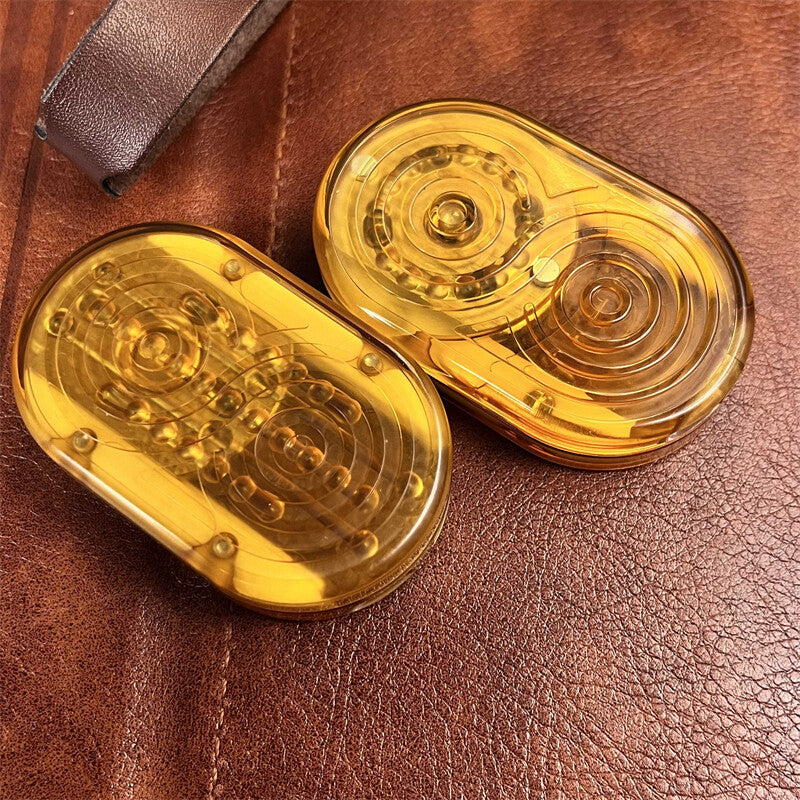 1PC Creative Mechanical Push Fidget Slider EDC PMMA Fidget Toy PEI Haptic Slider 07FC0E-D4 - KOEEK