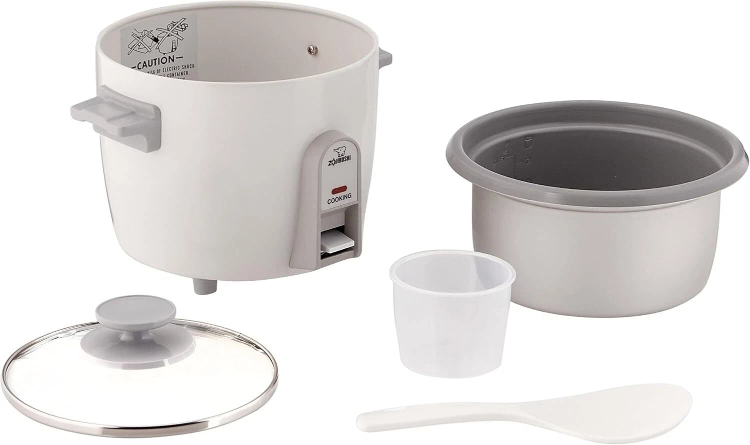 3 cup rice cooker/steamer (white) 07FC0E-D4 - KOEEK