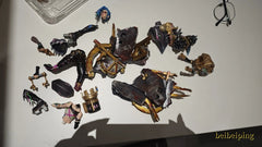 18CM League of Legends LOL Jinx PVC Statue Handmade Figure Model Collectibles 07FC0E-D4 - KOEEK