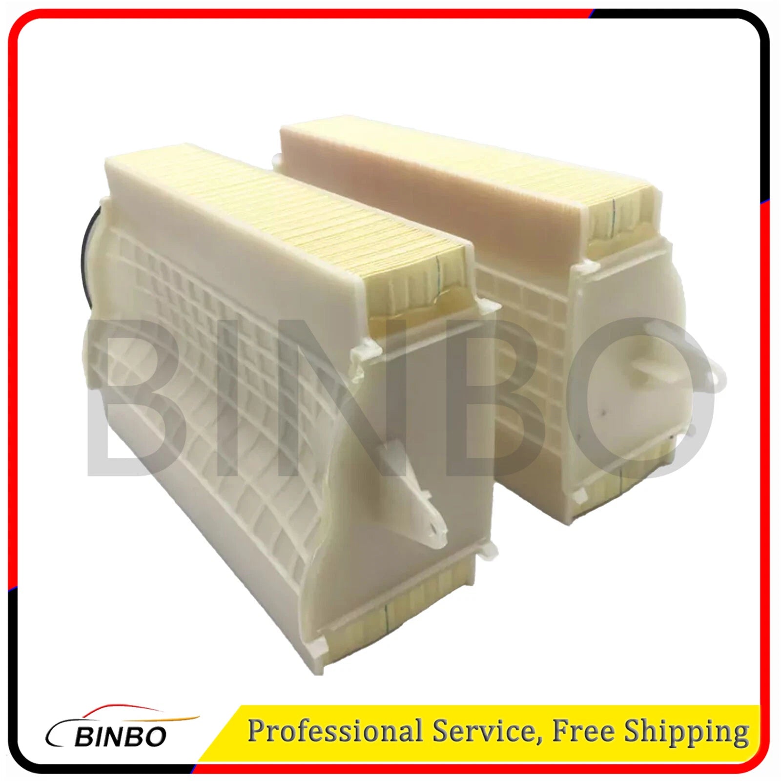 Set of Left & Right Engine Air Filters Fits BMW F85 X5 F86 X6 M 2015-2016 07FC0E-D4 - KOEEK
