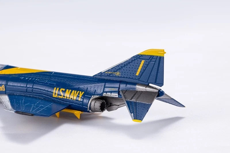 AF1 1/144 McDonnell Douglas F-4J "Blue Angels" Diecast Model 07FC0E-D4 - KOEEK