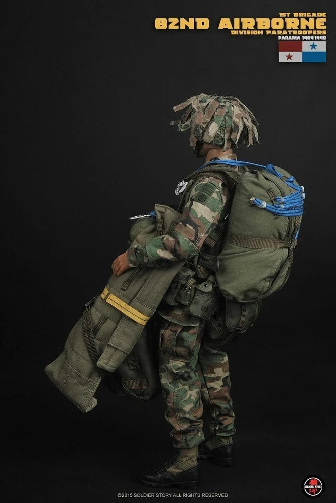 US Army Paratrooper Action Figure - 1/6 Scale, Ready for Display 07FC0E-D4 - KOEEK