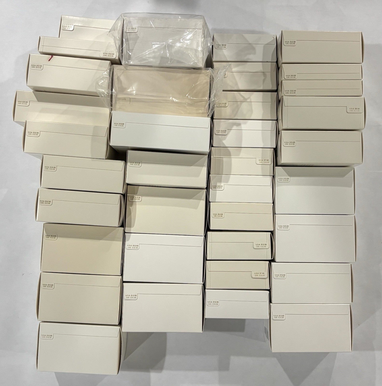 * / NEVER OPENED* - Lot Of 36 - HALLMARK KEEPSAKE ORNAMENTS - Yr 2006 - 2009 HALLMARK - KOEEK