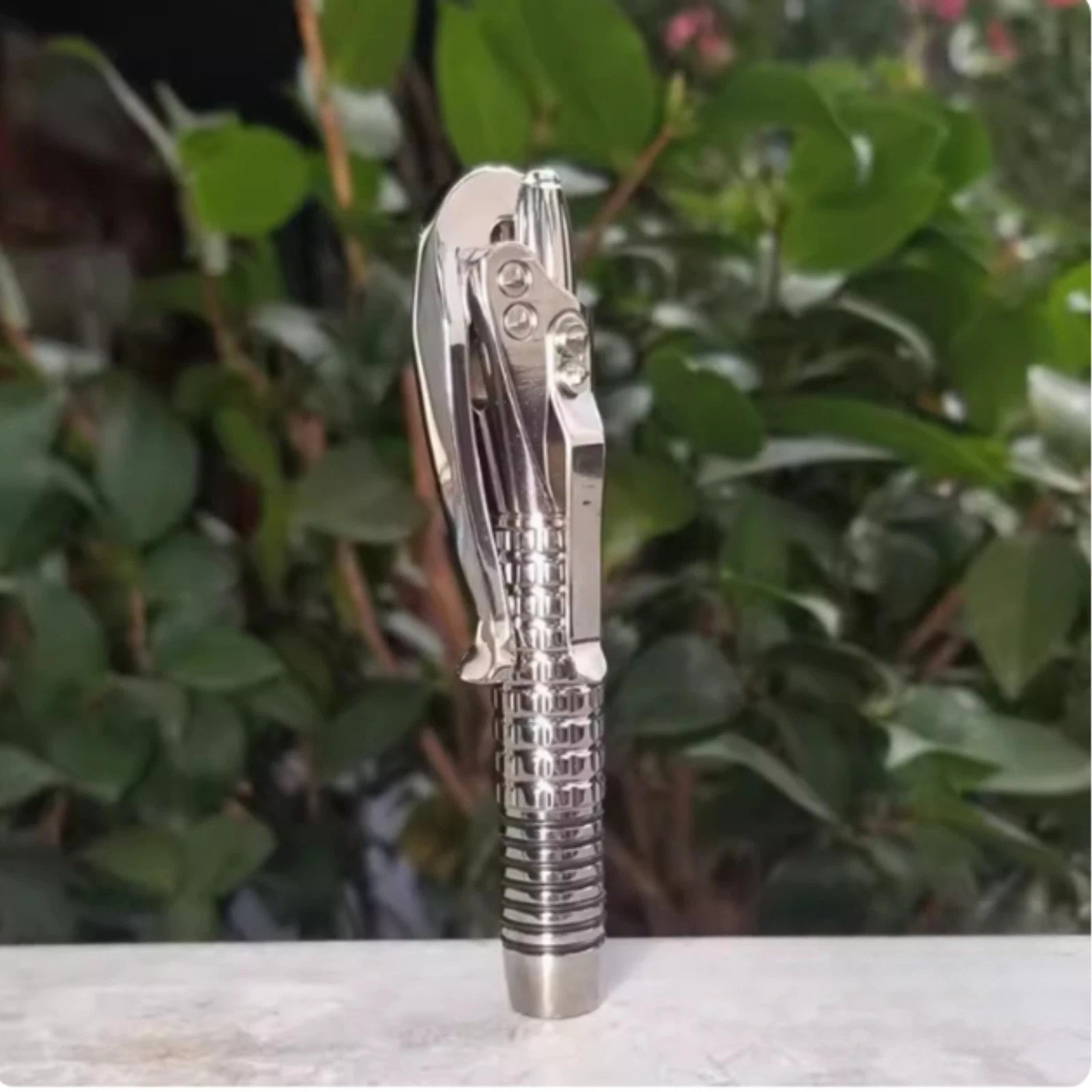 Titanium Alloy Signature Pen Technology Siphon Pen Outdoor Multi-functional Tool 07FC0E-D4 - KOEEK