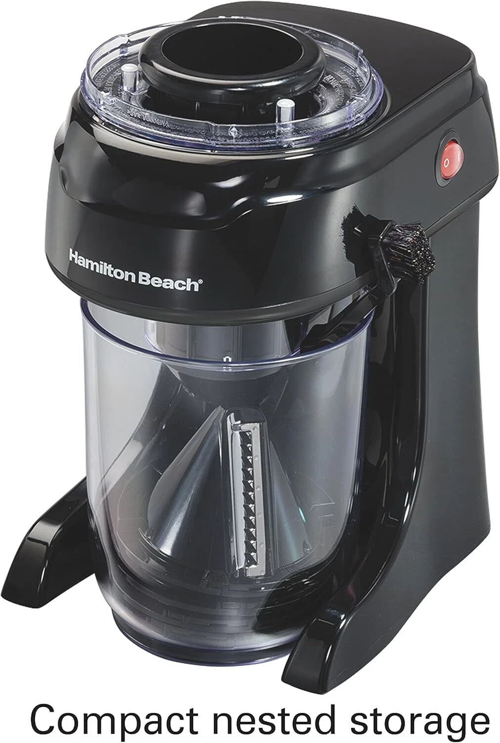 3-in-1 Electric Vegetable Spiralizer with 3 Cutting Cones, 6 Cups, Blac 07FC0E-D4 - KOEEK
